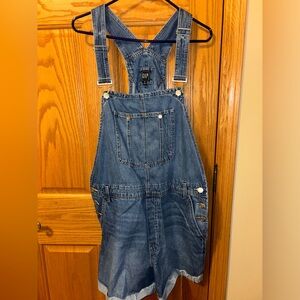 Gap, Jean Overall Shorts, Size XL